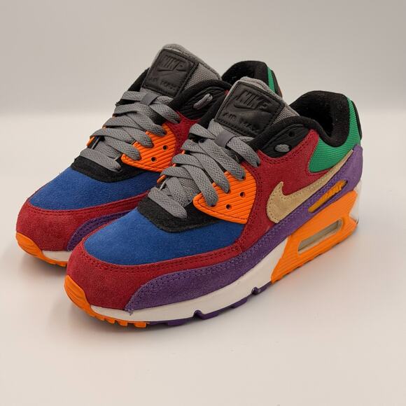 Nike Other - Nike Air Max 90 QS Viotech Multi-Color Sneakers CD0917-600 Size US 4